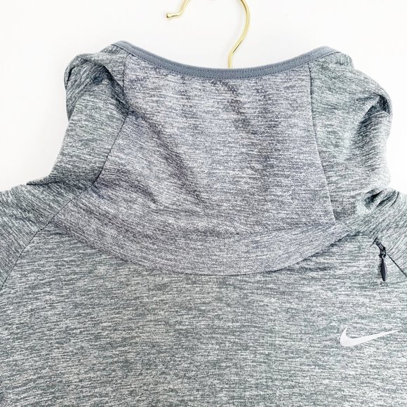Nike Dri Fit Running Hoodie Size XS in Gray - Picture 3 of 8